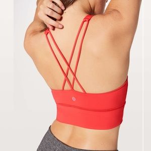 ❌ SOLD ❌ Free To Be Bra Long Line - Vivid Flame